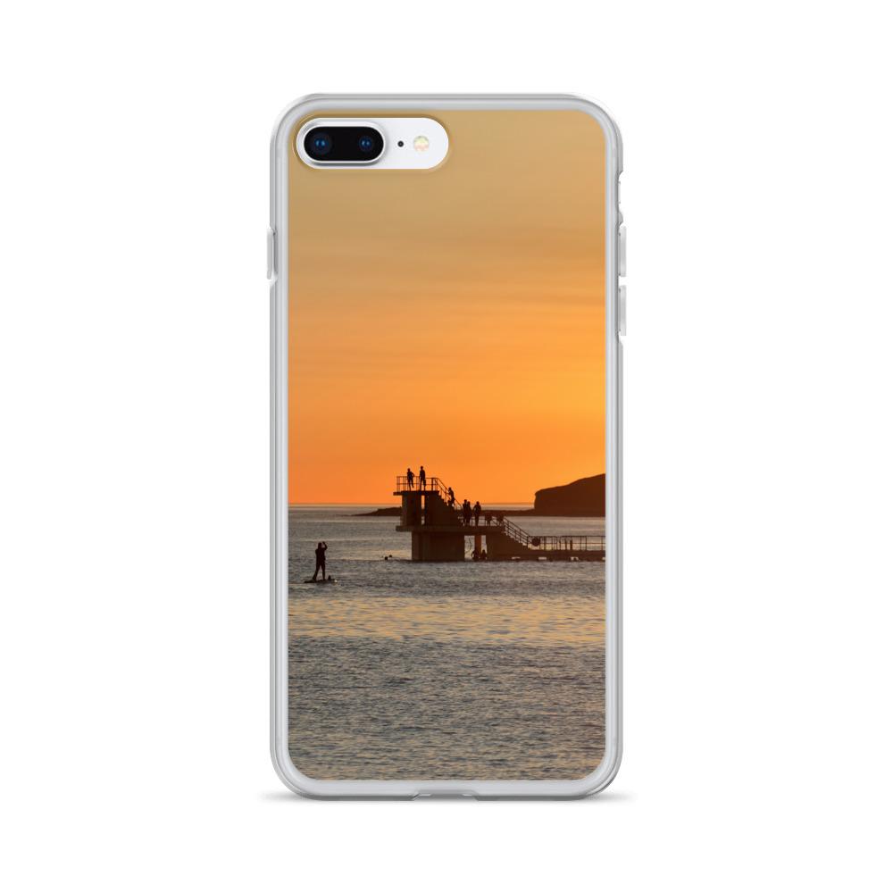 Galway Bay Paddle Board Sunset iPhone Case