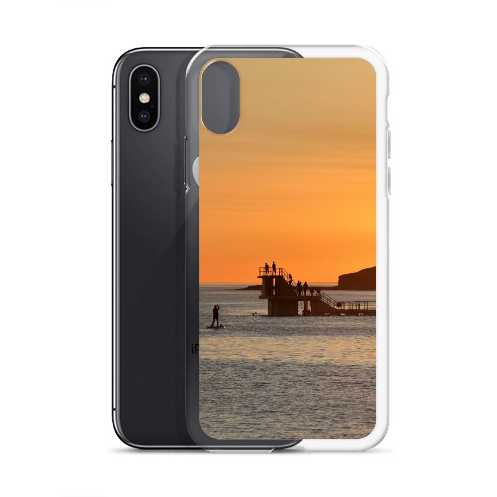 Galway Bay Paddle Board Sunset iPhone Case