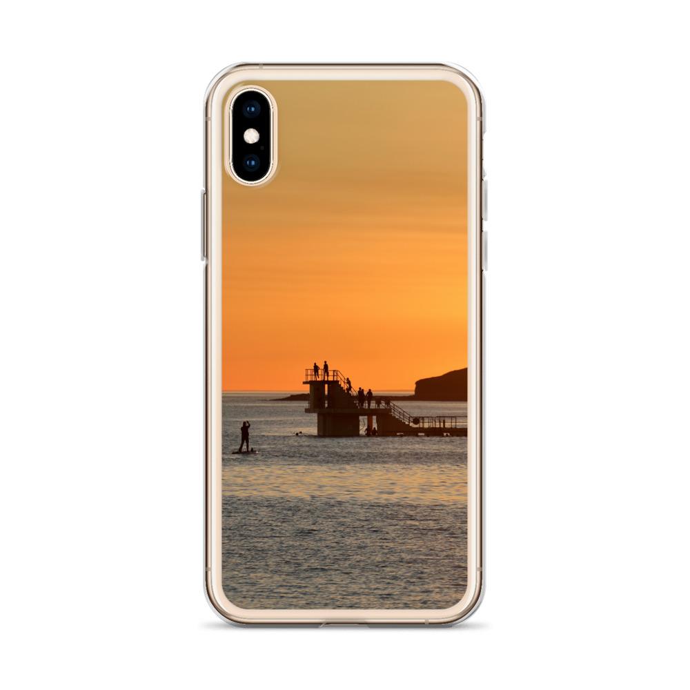 Galway Bay Paddle Board Sunset iPhone Case