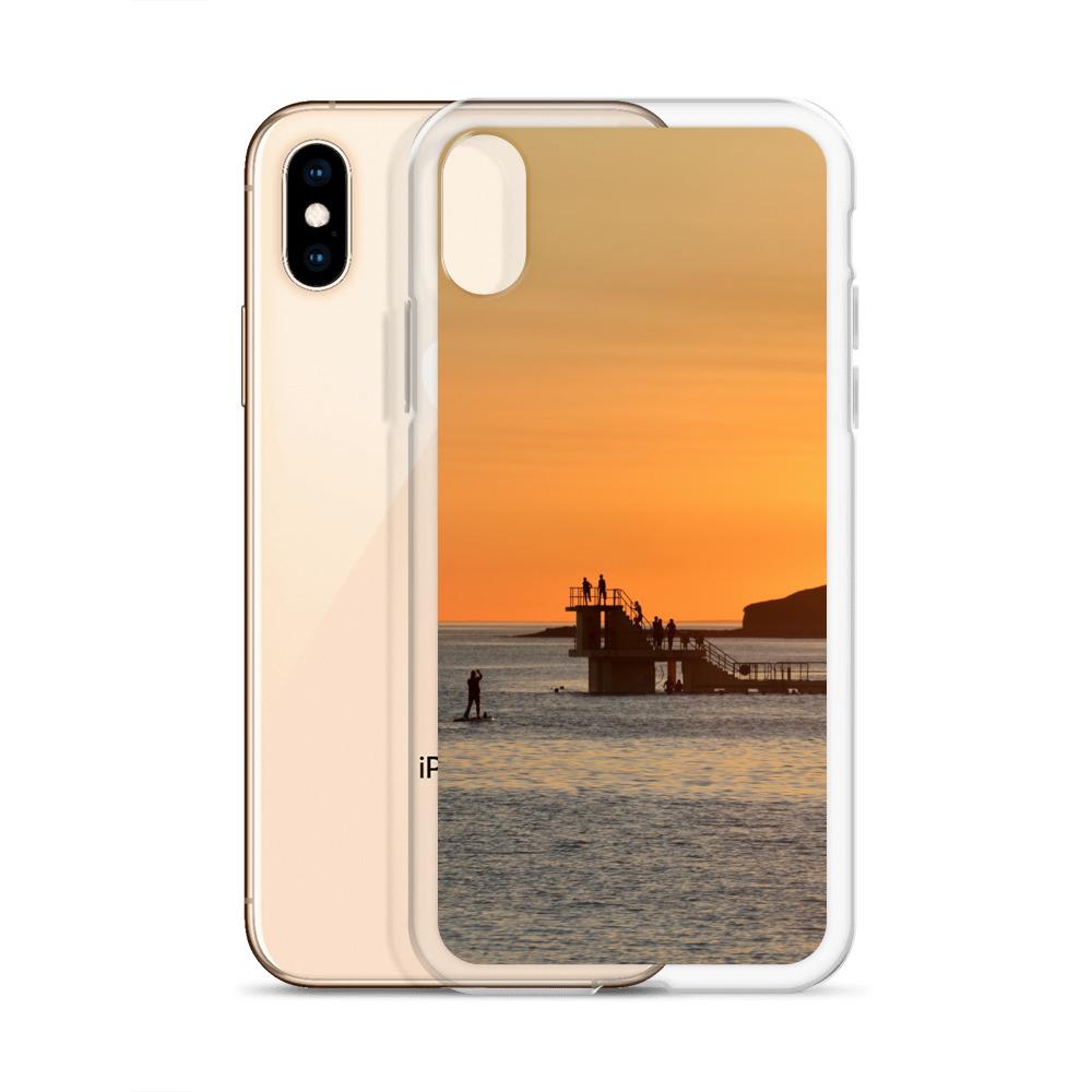 Galway Bay Paddle Board Sunset iPhone Case