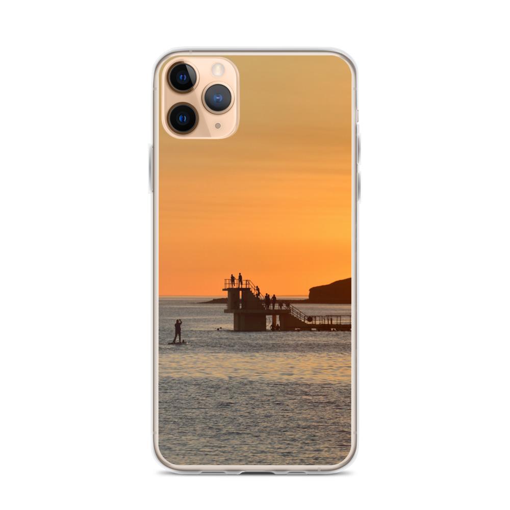 Galway Bay Paddle Board Sunset iPhone Case