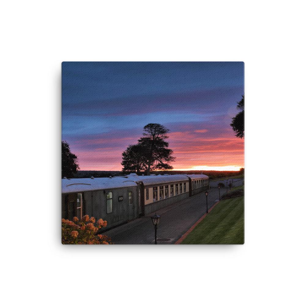 Glenlo Abbey Galway Sunset Canvas