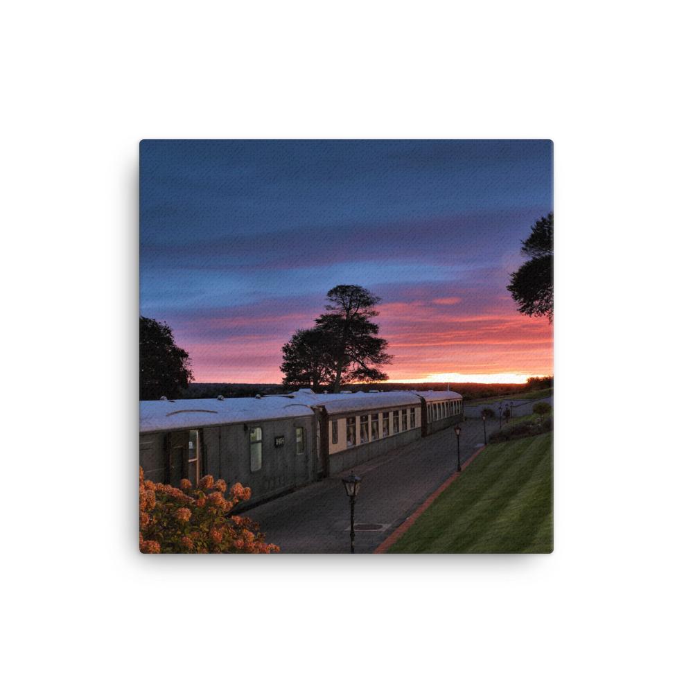 Glenlo Abbey Galway Sunset Canvas