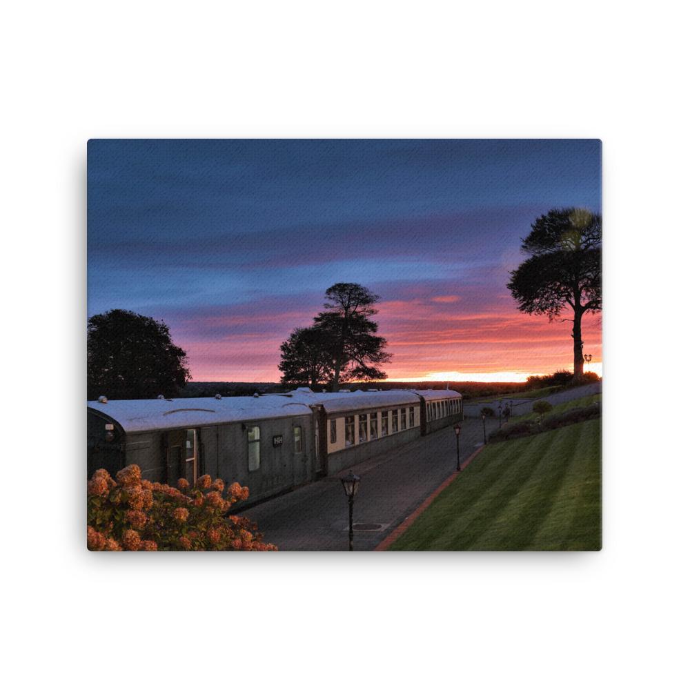 Glenlo Abbey Galway Sunset Canvas