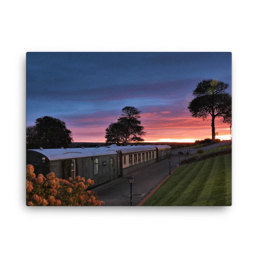 Glenlo Abbey Galway Sunset Canvas