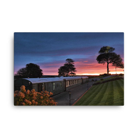 Glenlo Abbey Galway Sunset Canvas