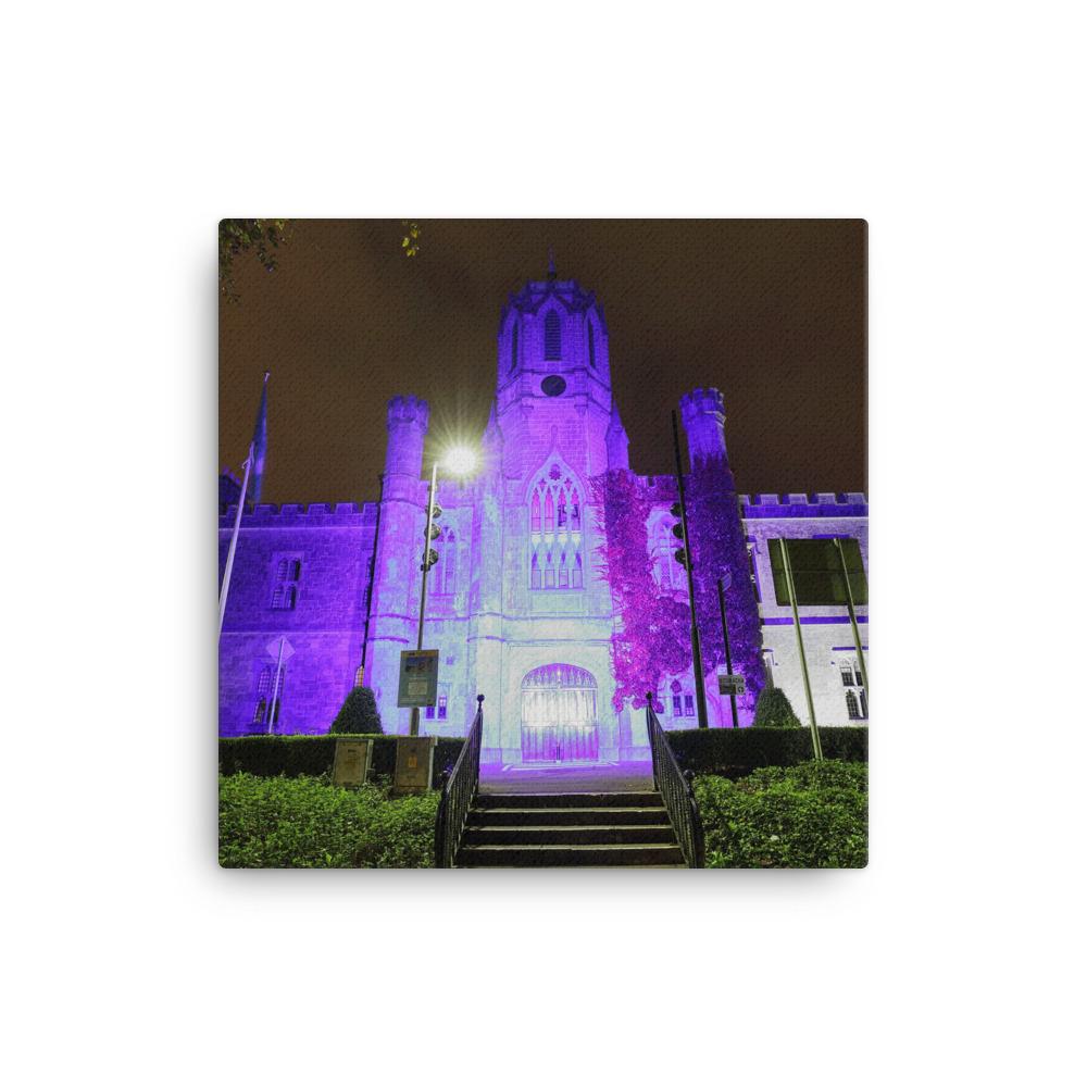 NUIG At Night Canvas