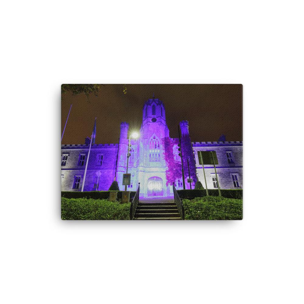 NUIG At Night Canvas
