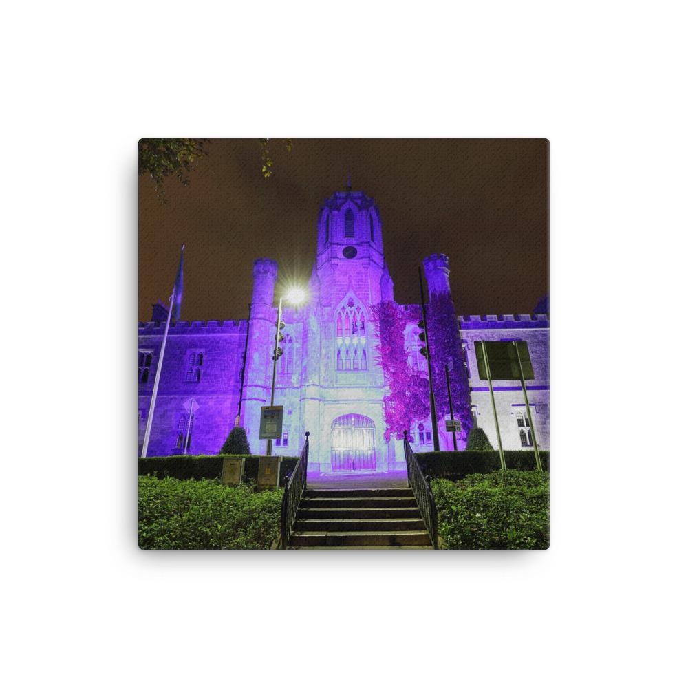 NUIG At Night Canvas