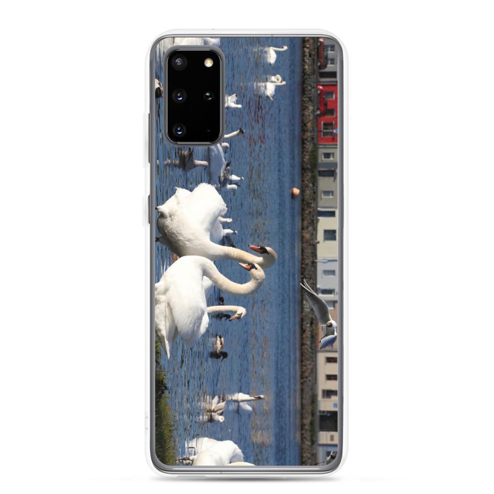 Swans Meet At Claddagh Galway Samsung Case