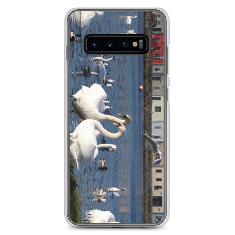 Swans Meet At Claddagh Galway Samsung Case