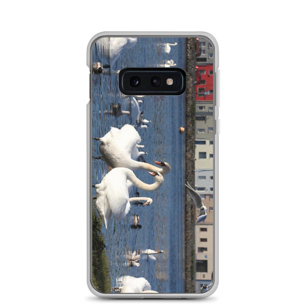 Swans Meet At Claddagh Galway Samsung Case