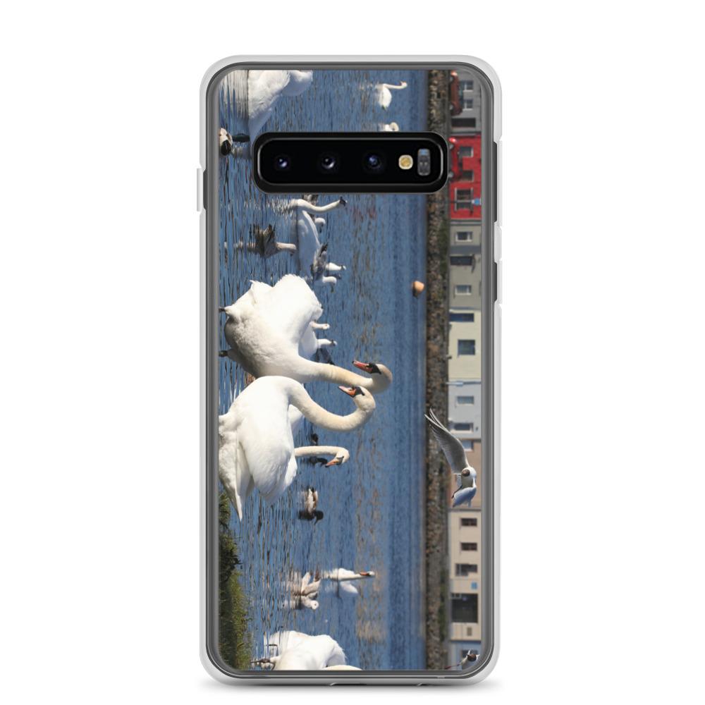 Swans Meet At Claddagh Galway Samsung Case